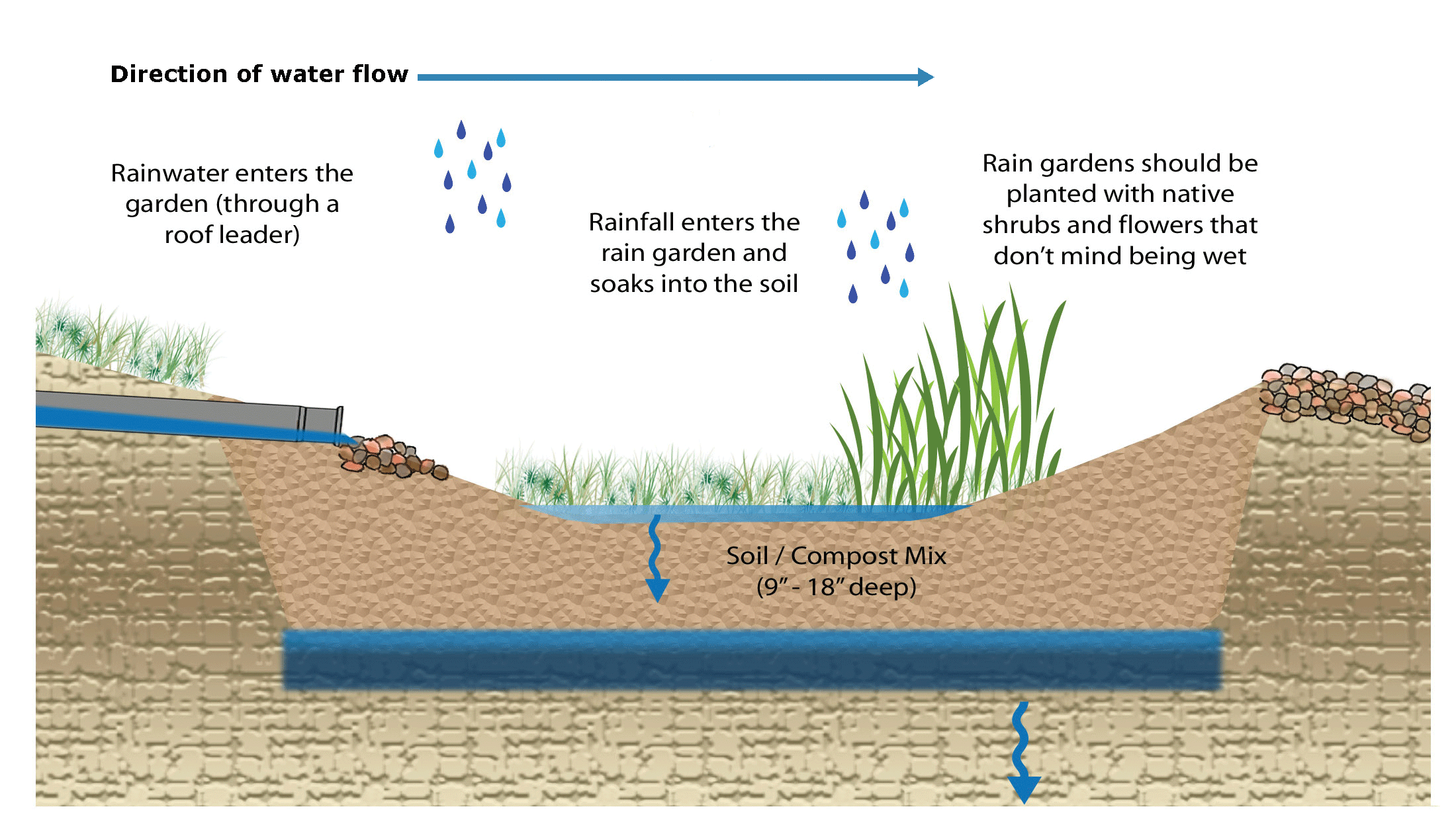 Rain Gardens Landscaping Omaha Ne