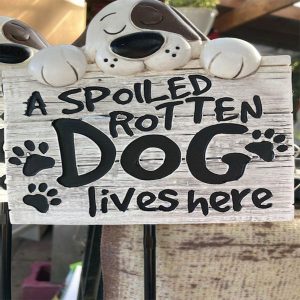 A Spoiled Rotten Dog Lives Here