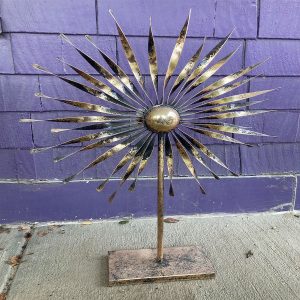 Copper Sun Garden Stake