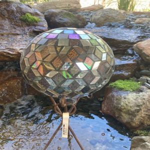 Mosaic Gazing Globe