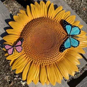 Sunflower Stepping Stone