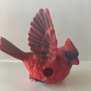 Cardinal Birdhouse