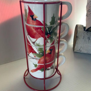 Cardinal Coffee Mug Set