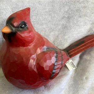 Cardinal Resign Figurine