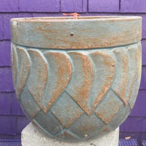 Geometric Slight Blue - Large