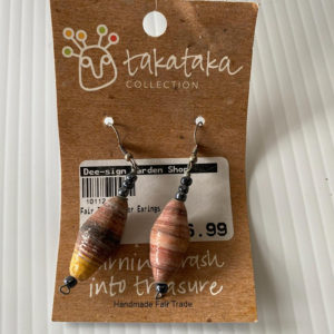 Fair Trade Paper Earrings