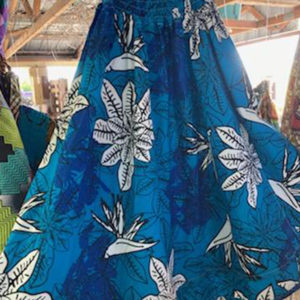 African Long Vintage Style Skirt