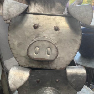 Tin Pig Planter
